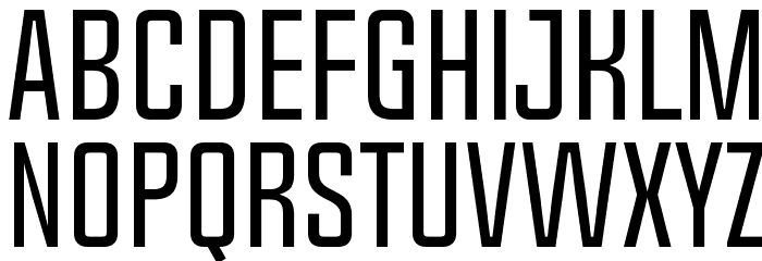 Chosence Light Font LOWERCASE
