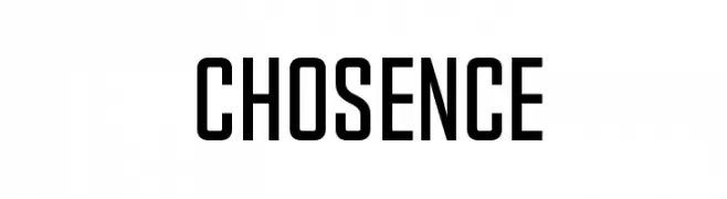Chosence  Frei Schriftart Herunterladen