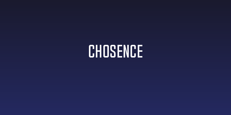 Chosence Social Header