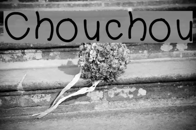 Chouchou Font examples