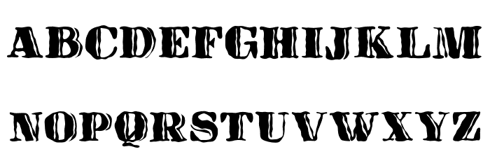 Chouou Regular Font Litere mari