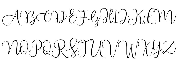 Chourush Schriftart Groß