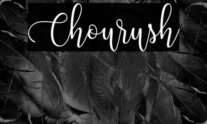 Chourush Font examples