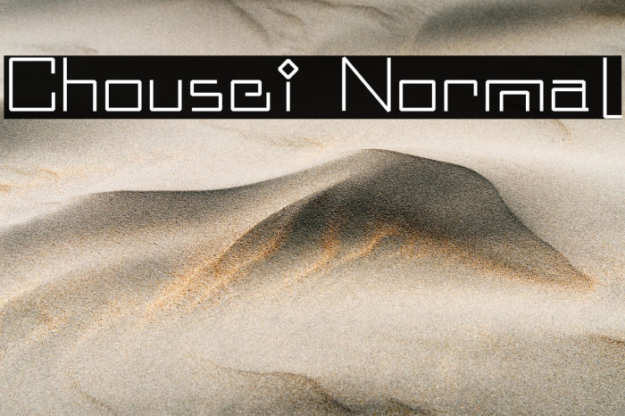 Chousei Normal Example 2