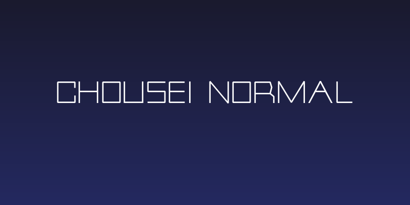 Chousei Normal Social Header