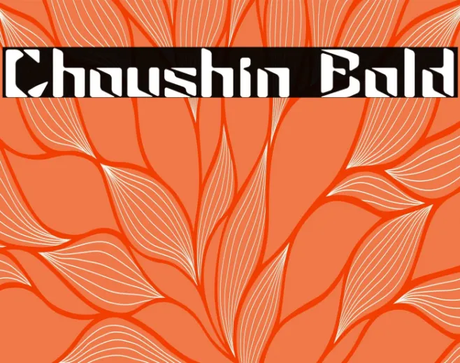 Choushin Bold Example 1