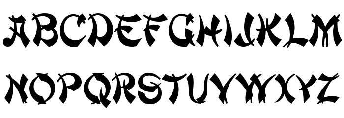 ChowMein Font LOWERCASE