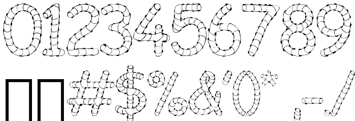 Chowes Font OTHER CHARS