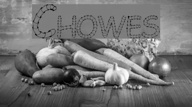 Chowes Font examples