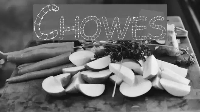Chowes Font examples