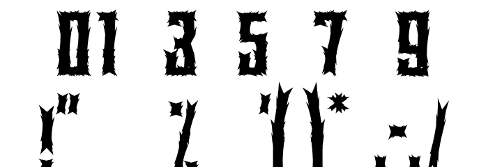 Chratos Font OTHER CHARS