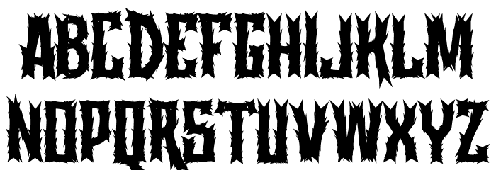Chratos Font LOWERCASE