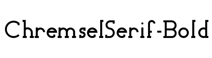 ChremselSerif-Bold  नि: शुल्क फ़ॉन्ट्स डाउनलोड