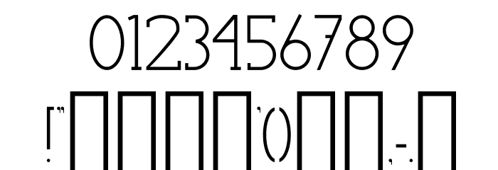 ChremselSerif-Regular Font OTHER CHARS