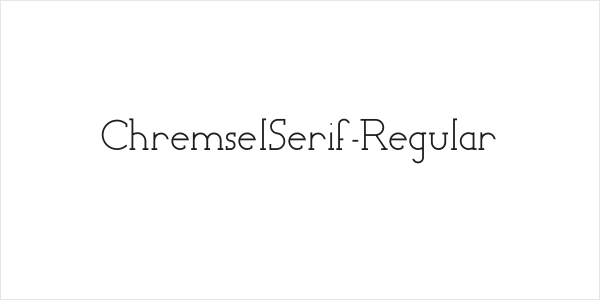 ChremselSerif-Regular Logo