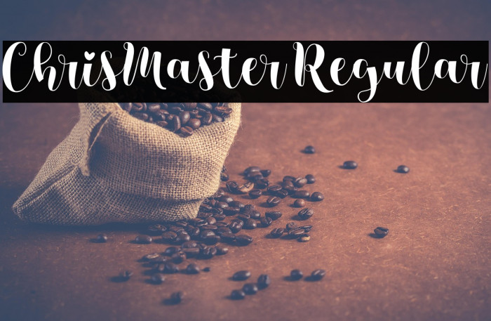 ChrisMaster Regular Example 3