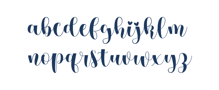 ChrisMaster Regular Lowercase