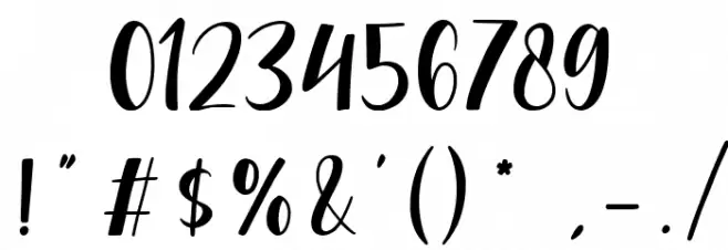 Chrisbellin Font OTHER CHARS