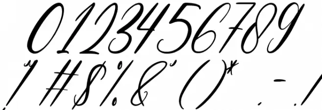 Chriselda Font OTHER CHARS