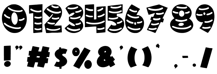 Chrismast Candy Font OTHER CHARS