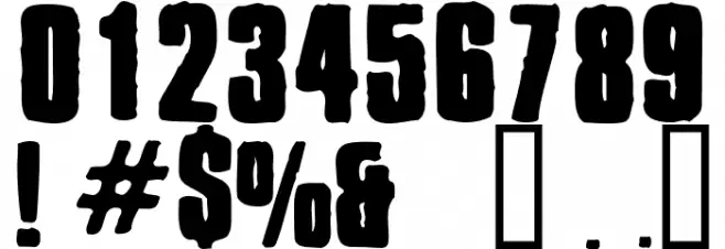 Chrispy Font OTHER CHARS