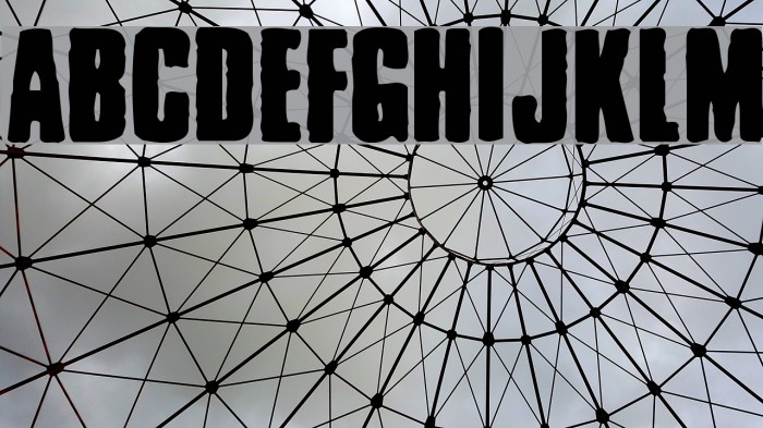 Chrispy Font examples