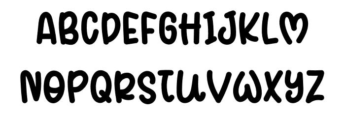 Christ Moon Font LOWERCASE
