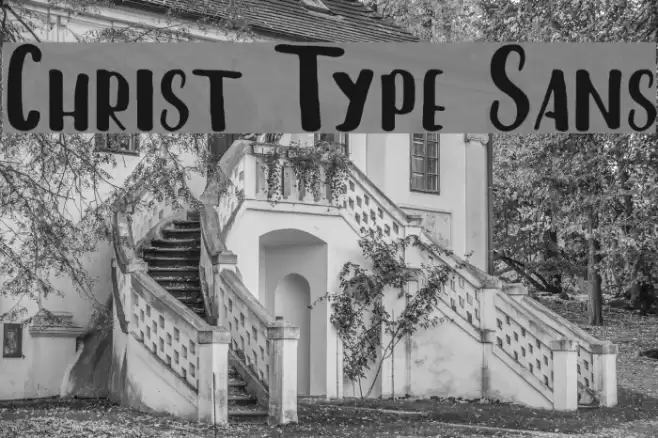 Christ Type Sans Font examples