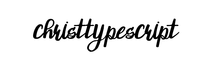ChristTypeScript Font