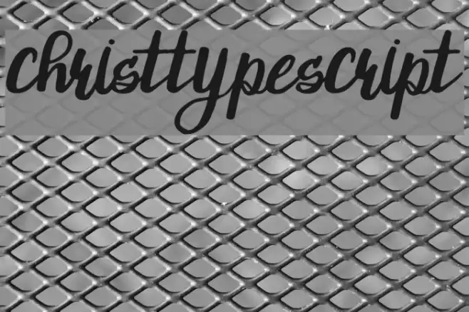 ChristTypeScript Font examples