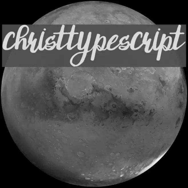 ChristTypeScript Font examples