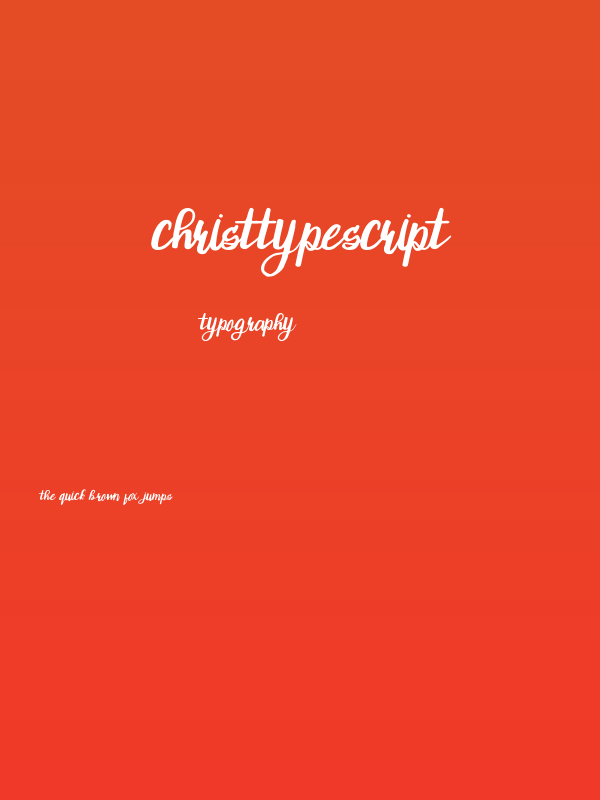 ChristTypeScript Poster