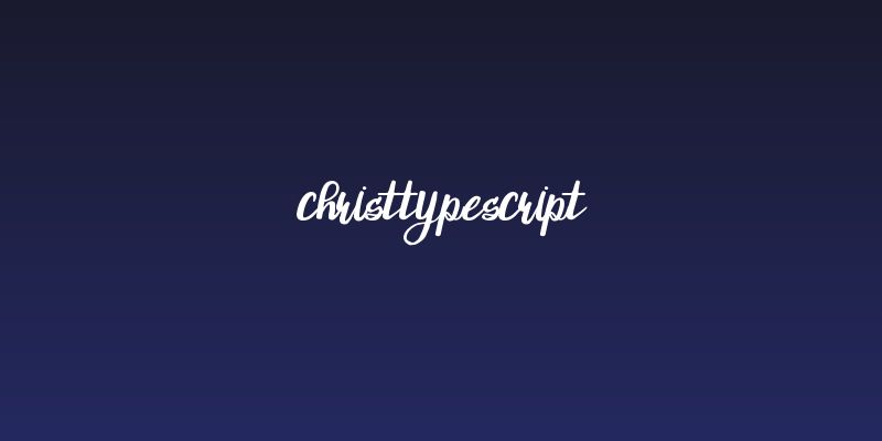 ChristTypeScript Social Header
