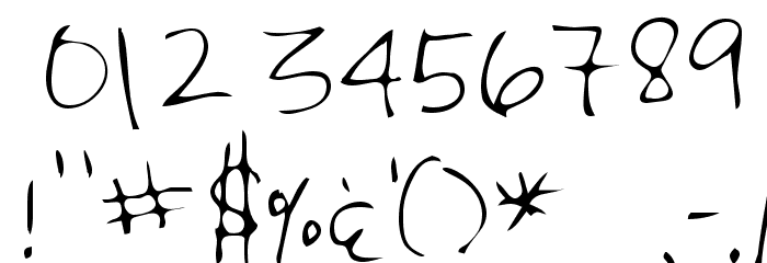 Christa Regular Font OTHER CHARS