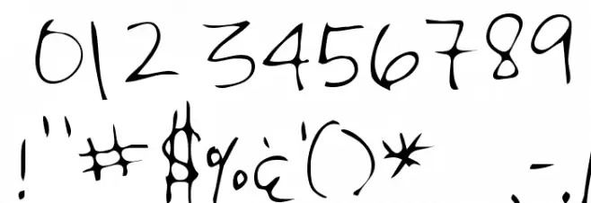 Christa Regular Font OTHER CHARS