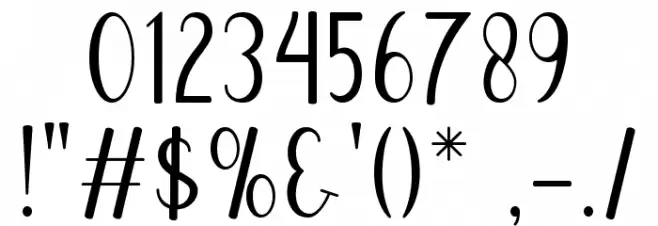 Christabela Font OTHER CHARS