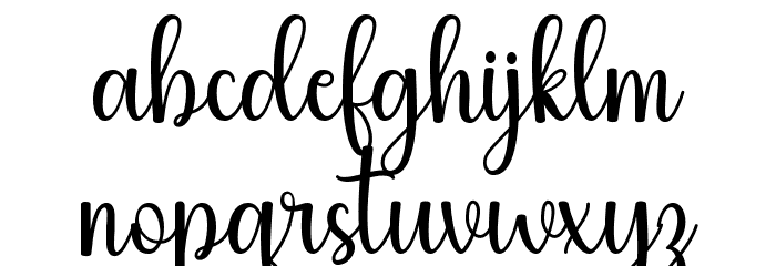 Christabela Font LOWERCASE