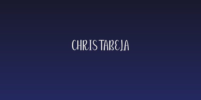 Christabela Social Header