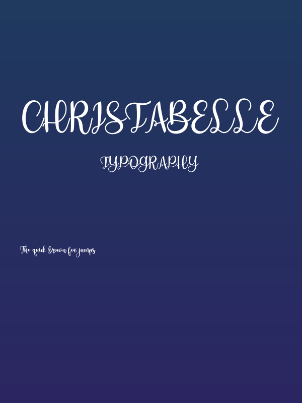 Christabelle Poster