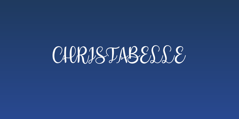 Christabelle Social Header