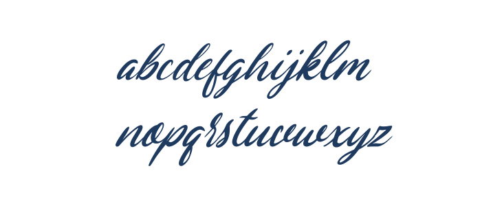Christaline Italic Lowercase