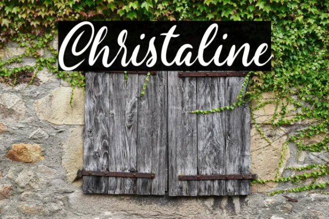 Christaline Example 1