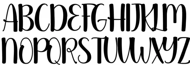 Christania - Personal Use Шрифта ВЕРХНИЙ