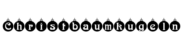 Christbaumkugeln  Descarca Fonturi Gratis