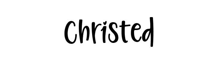 Christed  baixar fontes gratis