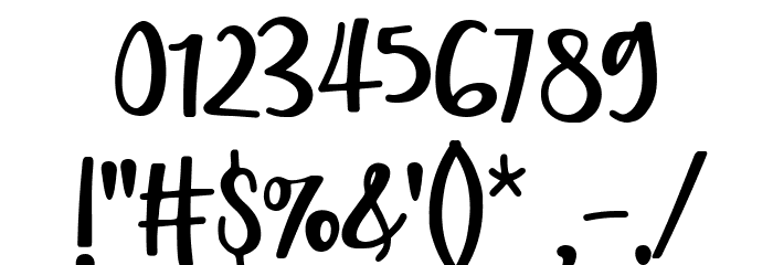 Christed Font OTHER CHARS