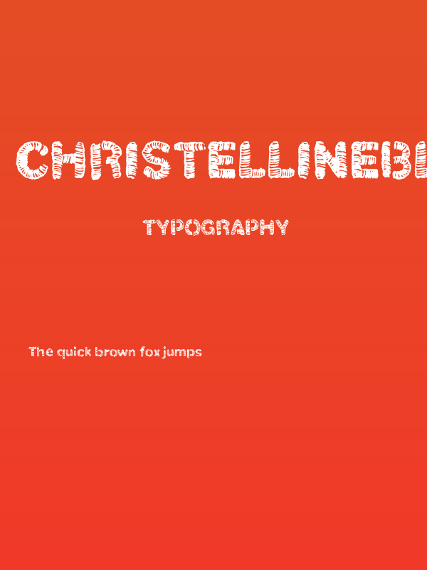 ChristelLineblack Poster