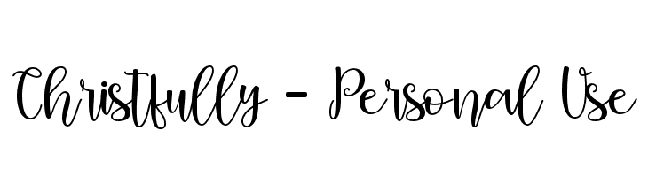 Christfully - Personal Use  Free Fonts Download
