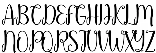 Christfully - Personal Use Fonte MAIÚSCULAS
