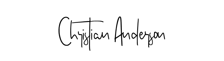 Christian Anderson  フリーフォントのダウンロード